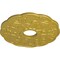 Ekena Millwork Terrones Butterfly Ceiling Medallion (Canopies up to 3 7/8"), 17 7/8"OD x 3 7/8"ID x 1"P, Rich Gold CM17TSRGS - alternate 4
